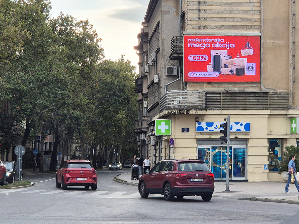 Reklame na bilbordima,izdavanje led bilborda novi sad