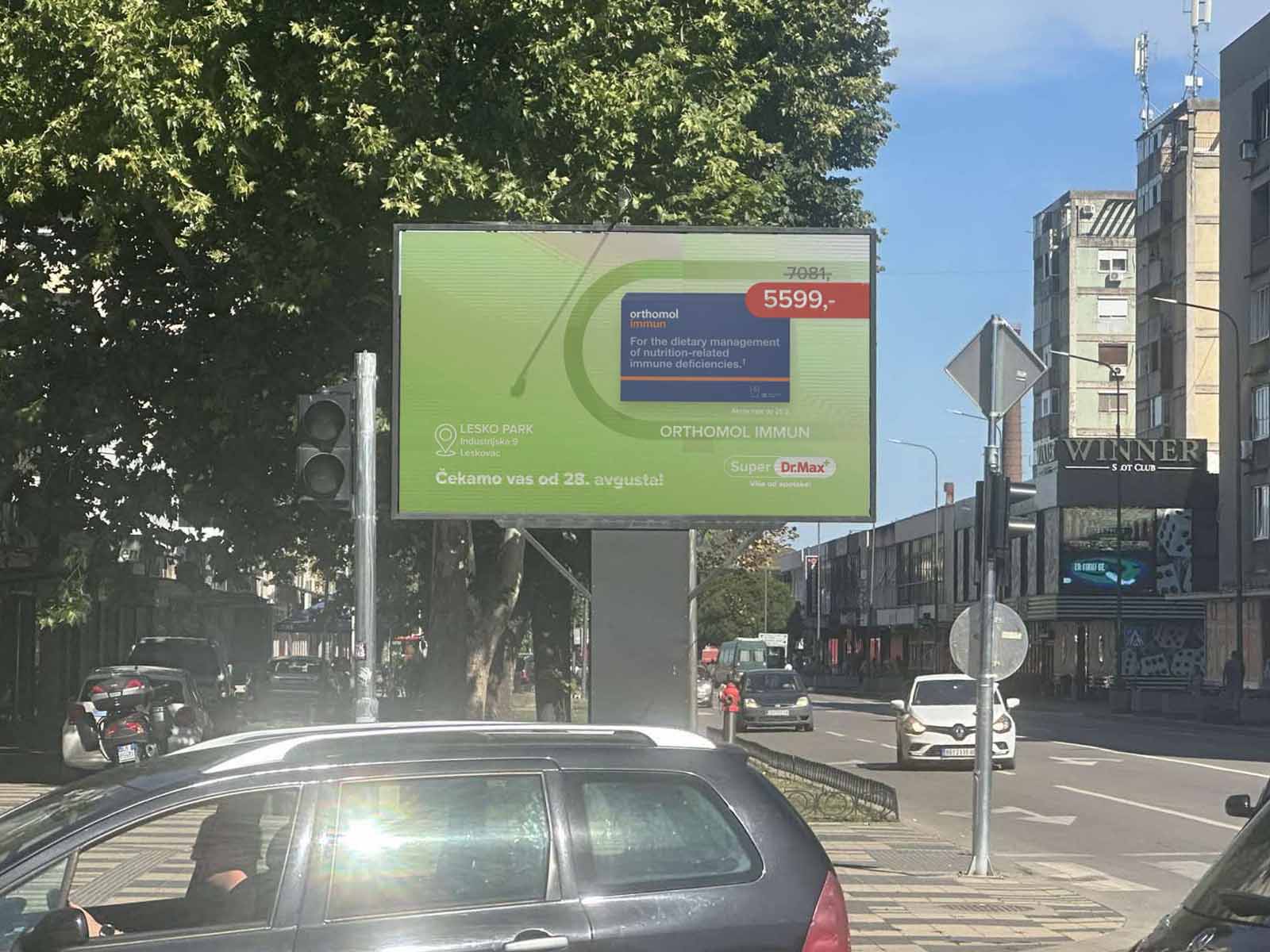 Outdoor marketing,LED Bilbordi Leskovac