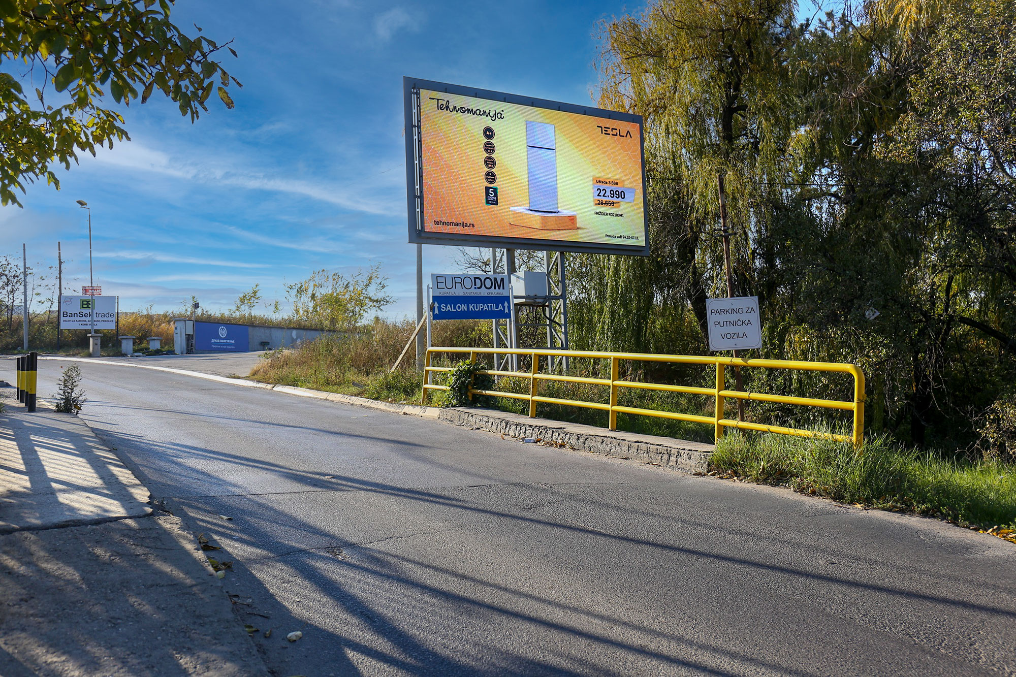 oglašavanje na led bilbordima,led bilbordi u beogradu,led bilbordi,led mreža srbije,banovo brdo,beograd